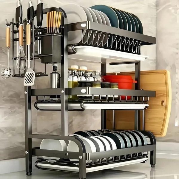 3 Tier Kitchen Dish Rack