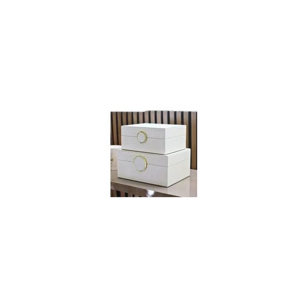 2-in-1 Decorative Storage Box Set