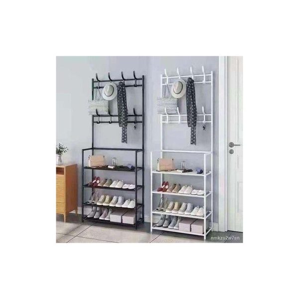 Multipurpose Shoe Rack White or Black